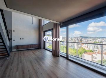 Apartamento · 76m² · 1 Quarto · 2 Vagas · Apartamento duplex com 1 suíte, 2 vagas e elevador no Bairro Rio Branco