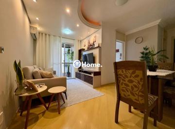 Apartamento · 58m² · 2 Quartos · 1 Vaga · Apartamento 2 dormitórios com sacada e churrasqueira e vaga de garagem coberta
