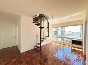 Apartamento · 150m² · 2 Quartos · 1 Vaga · Cobertura com 2 quartos, vaga, elevador e churrasqueira  no bairro Cristal.
