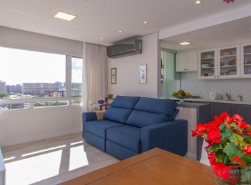 Apartamento · 55m² · 2 Quartos · 1 Vaga · Apartamento de 02 dormitorios, suite, vaga garagem com vista livre no bairro Men