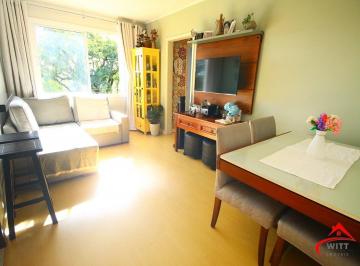 Apartamento · 54m² · 2 Quartos · Apartamento Semi Mobiliado com Vista para Praça na Medianeira – 2 Dormitórios e