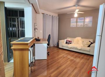 Apartamento · 53m² · 1 Quarto · 1 Vaga · Um dormitório semi mobiliado.