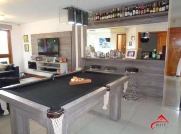 Casa · 312m² · 3 Quartos · 4 Vagas · Sobrado com 3 dormitórios, terraço e espaço gourmet no São Sebastião – POA