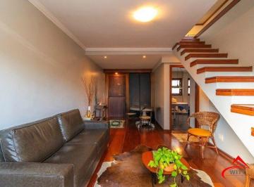 Apartamento · 166m² · 2 Quartos · 1 Vaga · Cobertura ensolarada no coração de Petrópolis — 2 (ou 3) dormitórios + 1 vaga es