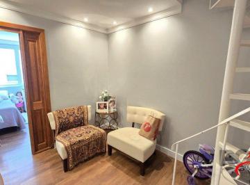 Apartamento · 91m² · 3 Quartos · 1 Vaga · Cobertura de 90m² - 3 dormitórios, 2 banheiros, terraço com churrasqueira e 1 va