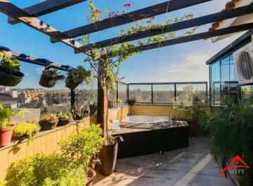 Apartamento · 187m² · 3 Quartos · 4 Vagas · Cobertura com 3 dormitórios, terraço e 4 vagas
