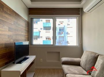 Apartamento · 33m² · 1 Quarto · Apartamento completamente mobiliado em prédio com infra no Centro Histórico