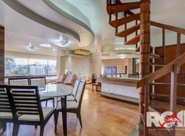 Apartamento · 272m² · 3 Quartos · 3 Vagas · Cobertura Semimobiliada,3 dorm e 3 vagas e elevador no Jardim Lindóia