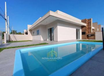 Casa · 76m² · 3 Quartos · 2 Vagas · Casa de esquina com piscina à venda / Matinhos - PR
