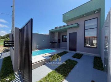 Casa · 54m² · 2 Quartos · 1 Vaga · Casa com Piscina a 300m do Mar em Matinhos/PR