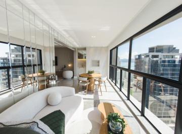 Apartamento de 4 quartos, Itapema · Apartamento 198 m² 4 suítes à venda em Meia Praia, Itapema, Showroom finamente mobiliado e vista mar