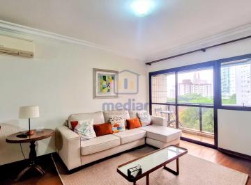 Apartamento · 136m² · 4 Quartos · 2 Vagas · Amplo apartamento mobiliado para locação com 3 dormitórios, suíte e 2 vagas paralelas na Pompeia
