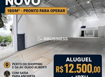 anuncio_galpao1782076834769.png · Galpão para locação, 180 metros (Frente 8,20 Fundos 22), Pé Direito: 7 metros, Cerâmica, São Caetano