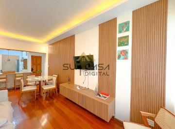 Apartamento · 73m² · 2 Quartos · Apartamento para locaçãono Leblon | Segunda quadra da praia | Rua Rita Ludolf