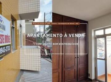 Apartamento · 116m² · Apartamento 101, na Rua Luiz Alves, nº 406 - Centro - Carmópolis de Minas - MG.