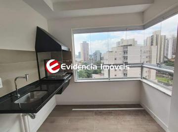 Apartamento · 80m² · 2 Quartos · 2 Vagas · Apartamento 2 suítes na Vila Guiomar, Santo André – 80 m² com varanda gourmet e 2 vagas