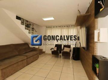 Casa · 160m² · 2 Quartos · 2 Vagas · Sobrado residencial à venda em Santo André | 2 quartos, porcelanato, 2 vagas