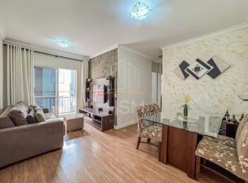 Apartamento · 63m² · 3 Quartos · 1 Vaga · Apartamento à Venda no Baeta Neves – 3 Dormitórios Planejados, Sacada e Lazer Completo em São Bernar