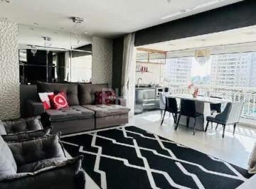 Apartamento · 107m² · 3 Quartos · 2 Vagas · Apartamento com 3 Dormitórios, Suíte, Varanda Gourmet e Lazer Completo na Vila Lusitânia - SBC