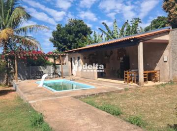 Rural · 1000m² · 2 Quartos · 6 Vagas · Chácara disponível para venda no bairro Morada Nova em Uberlândia-MG