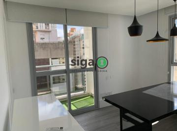 Comercial · 35m² · 1 Vaga · Conjunto Comercial Mobiliado no Vertex Moema com Vaga e Varanda.