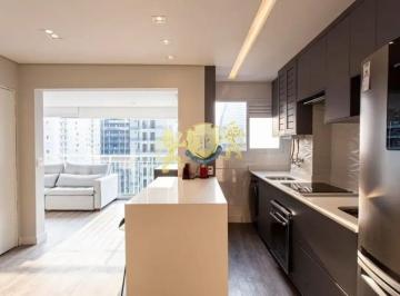 Apartamento · 56m² · 1 Quarto · 1 Vaga · Flat com 1 Quarto para alugar, 56m² - Itaim Bibi