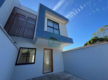 Casa · 98m² · 3 Quartos · 1 Vaga · Casa Nova com 3 Dormitórios e Excelente Padrão de Acabamento Em Bombas - Bombinhas/SC
