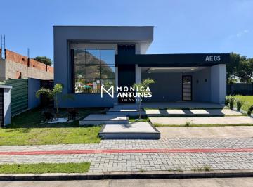Casa · 160m² · 3 Quartos · 3 Vagas · Casa de Alto Padrão com Piscina à Venda no Alphaville Maricá I | 3 Quartos