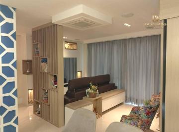 e19e9715781792d5be5c6e62b37b7f303aad5e3a · Apartamento Condomínio Cidade Maia, 122m², 3 dormitórios com suítes, 2 Salas, Varanda gourmet, Cozin