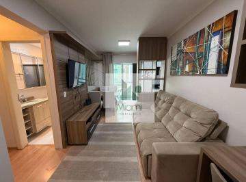 462c3a6f1d674c2ce62f6d0d4e2108f078c449f6 · Apartamento com 1 dormitório para alugar, 50 m² por R$ 3.110,00/mês - Cristo Rei - Curitiba/PR
