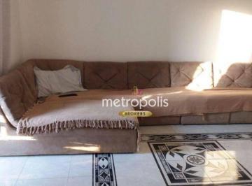 Sala · Apartamento com 3 dormitórios para alugar, 90 m² por R$ 2.568,00/mês - Assunção - São Bernardo do Ca