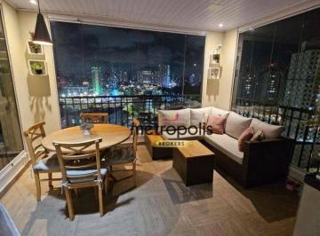 Varanda · Cobertura DUPLEX com 3 dormitórios à venda, 105 m² por R$ 1.054.000 - Centro - São Bernardo do Campo