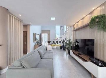 Sala  · Sobrado com 3 dormitórios à venda, 244 m² por R$ 2.130.000,00 - Olímpico - São Caetano do Sul/SP