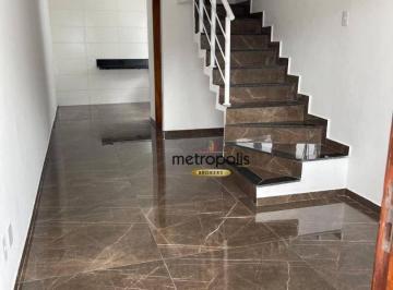Sala · Sobrado com 2 dormitórios à venda, 98 m² por R$ 430.000,00 - Jardim Irene - Santo André/SP