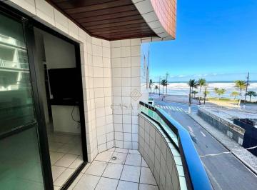 Varanda · Apartamento VISTA MAR com 1 dormitório à venda, 41 m² por R$ 335.000 - Ocian - Praia Grande/SP
