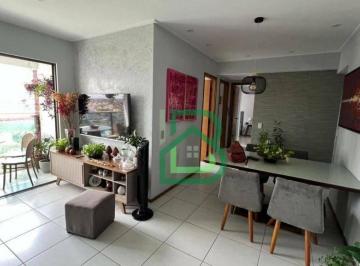 00530083f8ce8091836a427acb1c8ab84bff1575 · Apartamento com 3 dormitórios à venda, 80 m² por R$ 750.000 - Tamarineira - Recife/PE