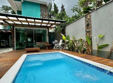 84391d1f62f4ebb5533548264cc92204df10bb94 · Casa com 3 dormitórios para alugar, 180 m² por R$ 6.500,00/mês - Boiçucanga - São Sebastião/SP