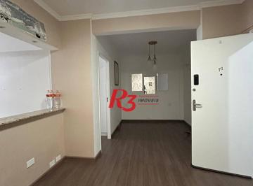 203c2f6429220e67fa198c1a8a776042959f8b76 · Apartamento com 1 dormitório à venda, 50 m² por R$ 355.000,00 - Pompéia - Santos/SP