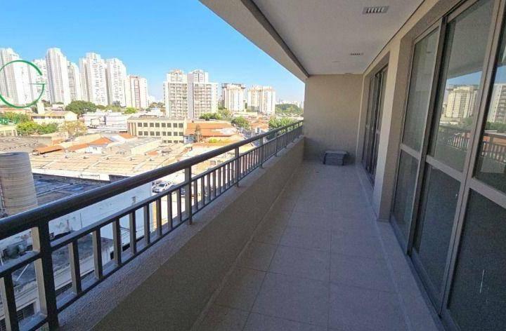 Foto do imóvel - Sala Comercial Mooca 129, 49, piso elevado, sacada, lâmpadas de led, infraestrutura para ar.