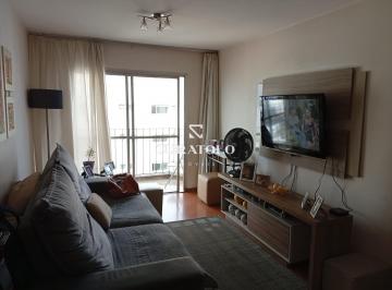 Apartamento · 80m² · 2 Quartos · 1 Vaga · Cond Renoir e Monet - Apartamento à venda com 80 m², 2 quartos, varanda e vaga, Mooca, São Paulo.