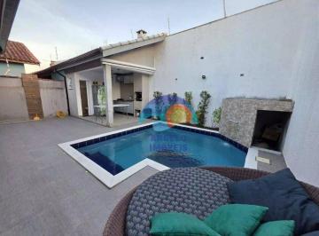 ce4ec500592e3098ef7c3c938eb5438232d75855 · Casa com 3 dormitórios à venda, 151 m² por R$ 850.000,00 - Balneário Três Marias - Peruíbe/SP