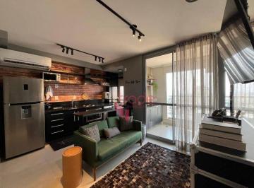 caea0cadf8ad438ca6ec65153c8e664f53b29c61 · Apartamento à Venda Mobiliado de 01 Quarto no Bairro Alto da Boa Vista em Ribeirão Preto com Sacada 