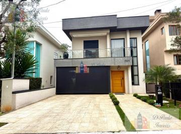 Foto 01 · Casa em Condomínio de Luxo à Venda em Santana de Parnaíba-SP, Bairro Suru: 3 Quartos, 3 Suítes, 3 Sa