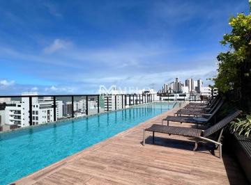 Apartamento · 20m² · 1 Quarto · 1 Vaga · Flat Mobiliado e Decorado no Melhor Trecho de Tambaú