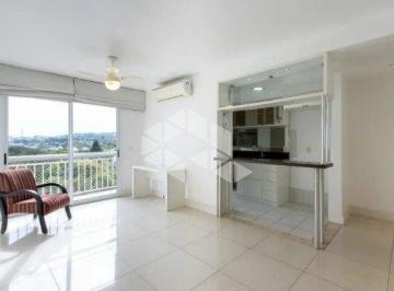 3 · Apartamento no Bairro Cristal de 3 dormitórios,1 Suíte, Semi mobiliado com 1 vaga