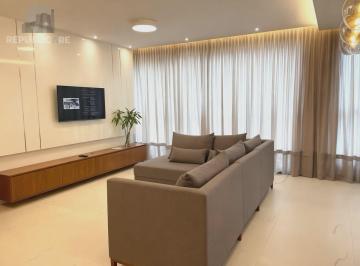 Apartamento · 127m² · 3 Quartos · 3 Vagas · LUXO NA QUADRA DO MAR EM MEIA PRAIA ITAPEMA: 127m² MOBILIADO COM 3 SUÍTES E 3 VA