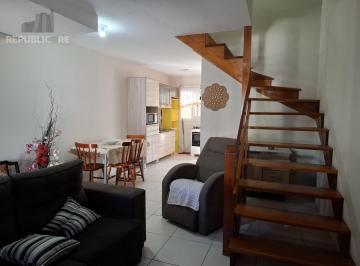 Casa · 79m² · 3 Quartos · 1 Vaga · SOBRADO GEMINADO 3 DORMITÓRIOS MOBILIADO CONDOMÍNIO BELA VISTA EM TORRES RS