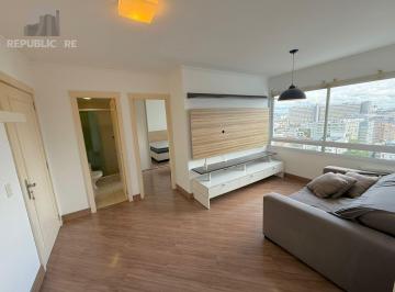 Apartamento · 40m² · 1 Quarto · 1 Vaga · Apartamento Rio Branco 1 dorm c/vaga coberta e Infra completa