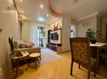 Apartamento · 58m² · 2 Quartos · 1 Vaga · Apartamento 2 dormitórios com sacada e churrasqueira e vaga de garagem coberta