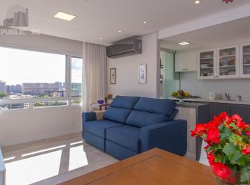 Apartamento · 55m² · 2 Quartos · 1 Vaga · Apartamento de 02 dormitorios, suite, vaga garagem com vista livre no bairro Men